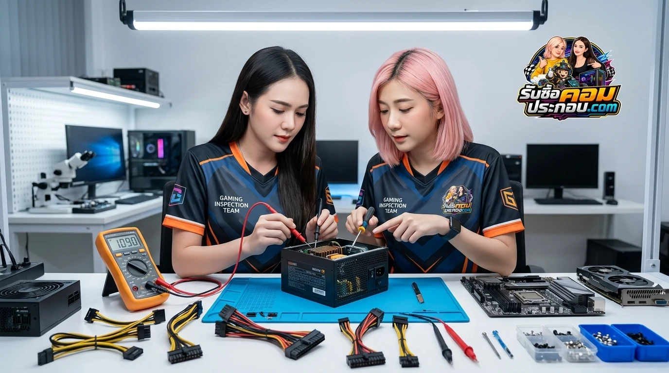 ตรวจเช็กความสมบูรณ์ของ Power Supply ก่อนส่งต่อให้ร้านรับซื้อ pc